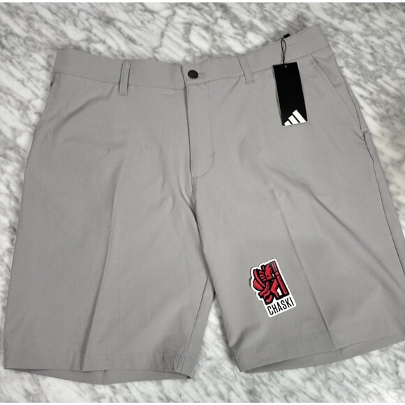 Adidas Ultimate 365 Golf  Shorts Men's 36 Gray 8” Performance Stretch NEW $70 - Picture 1 of 8